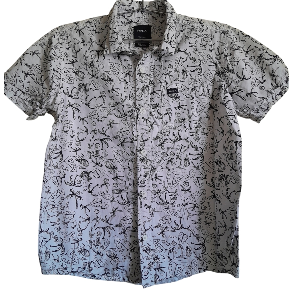 RVCA Boy's Palm Tree Shirt